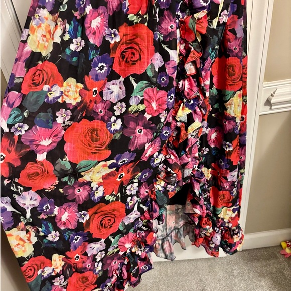 Ivy City Co Havana Dress Floral Ruffle Maxi XL NWT Romantic Vacation - Picture 7 of 7